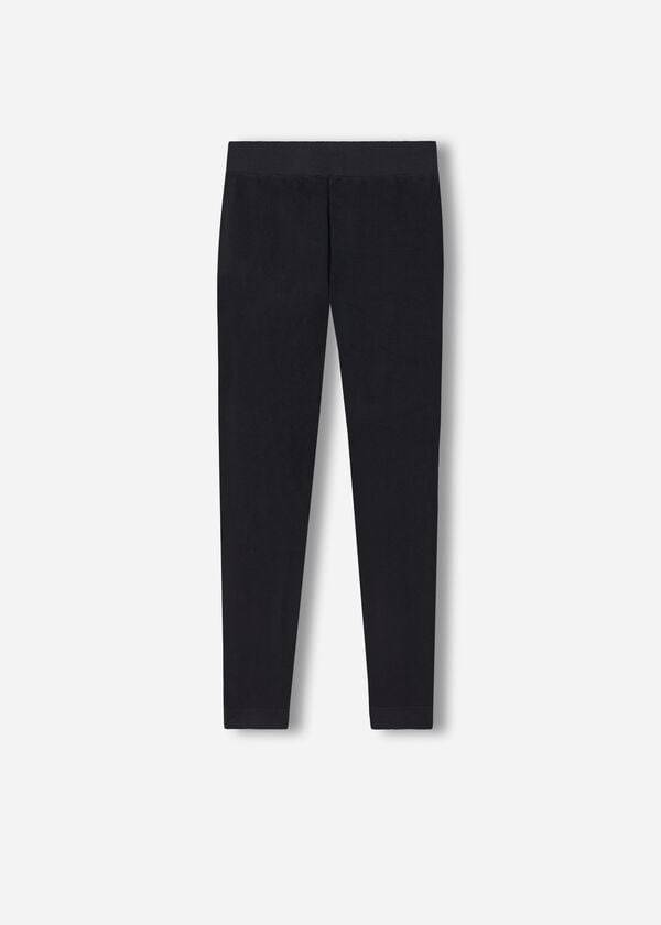 Gyerek Calzedonia Seamless Leggings Fekete | HU3140FM